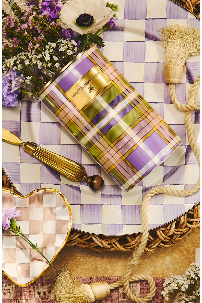 Tartan Violet Utensil Holder, Alternate, color, TARTAN VIOLET