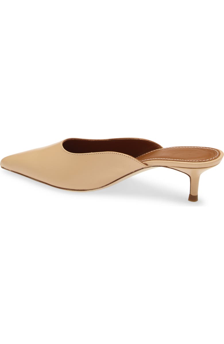 STAUD Sebastian Kitten Heel Mule, Alternate, color, Porcini