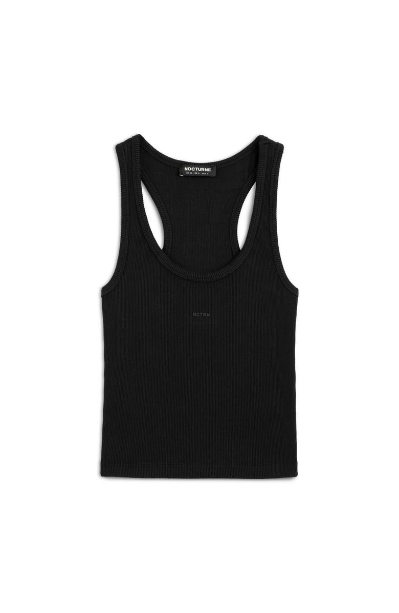 Nocturne Ribbed Crop Top, Alternate, color, 