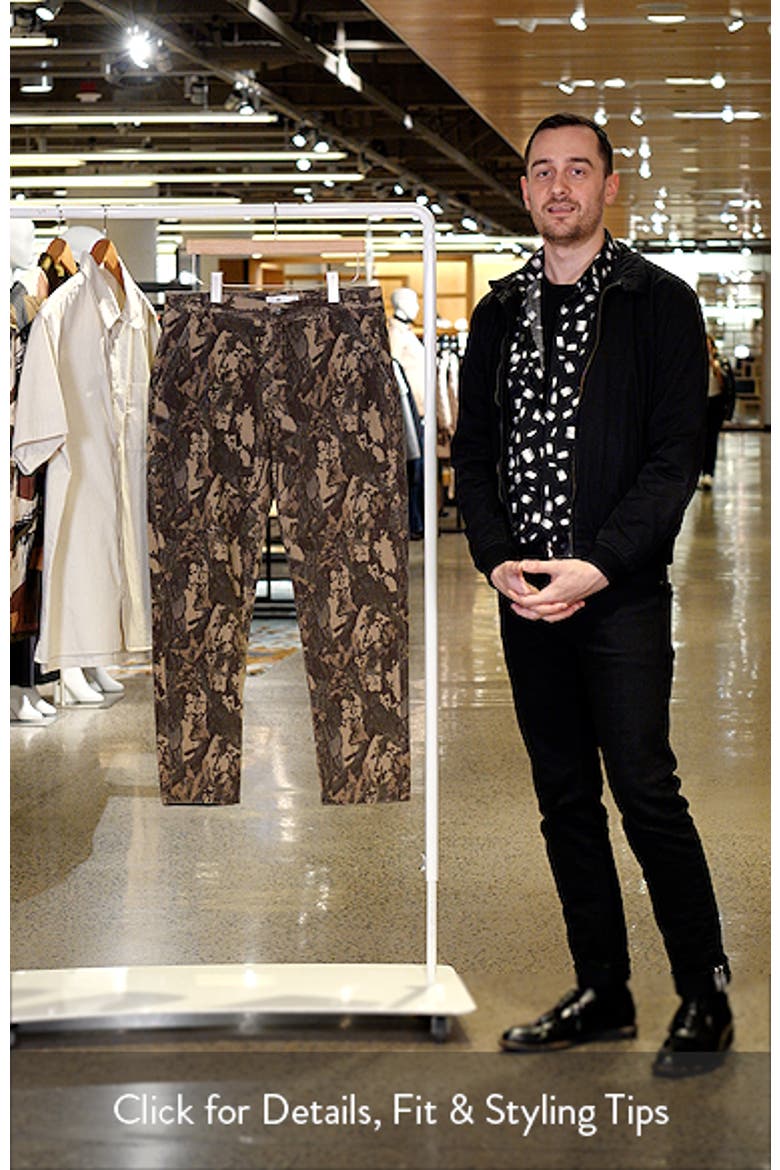 Camo Relaxed Fit Stretch Canvas Workwear Pants video