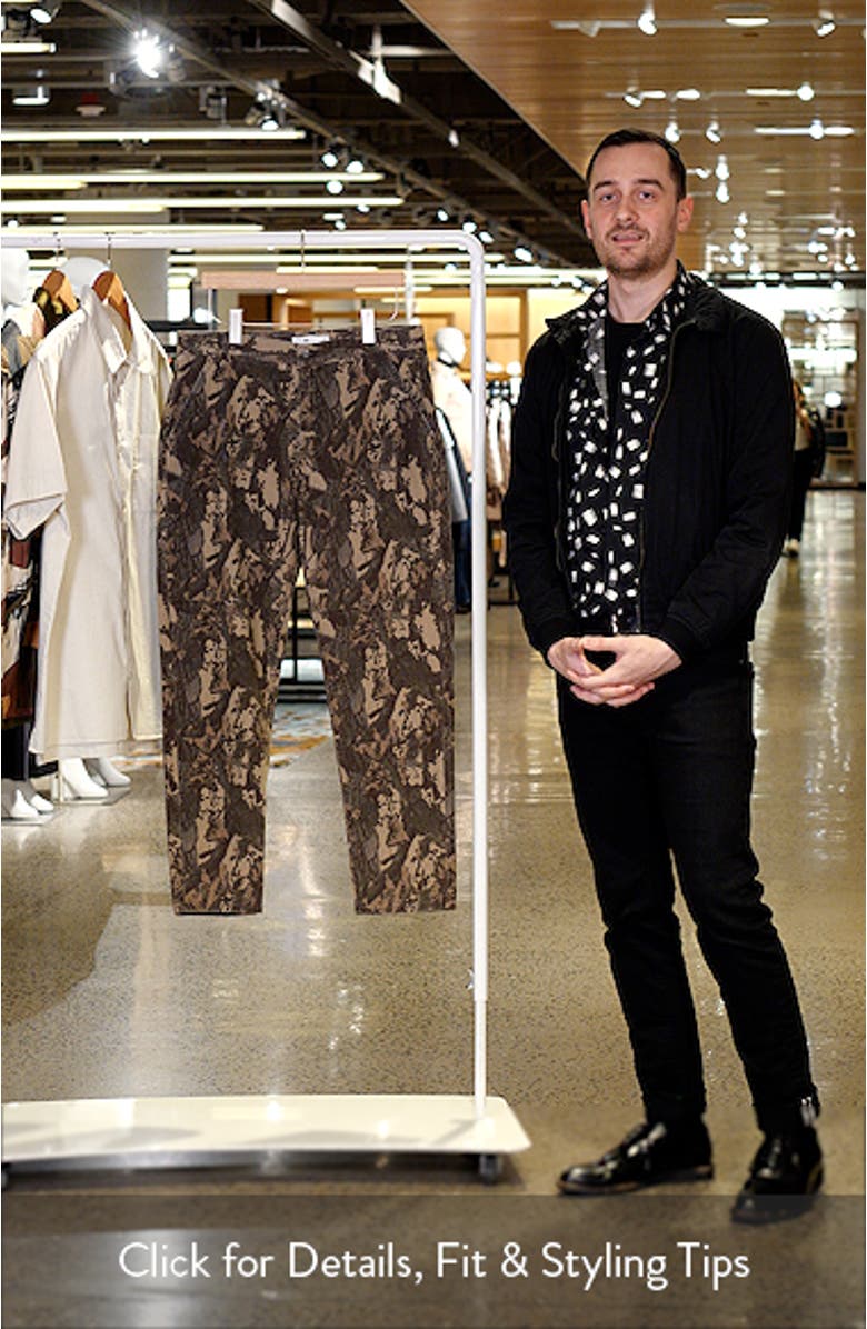 Camo Relaxed Fit Stretch Canvas Workwear Pants, sales video thumbnail