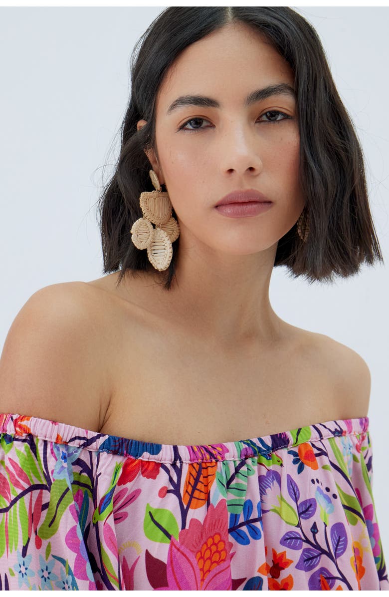 RAISHMA Adela Dress, Alternate, color, Pink