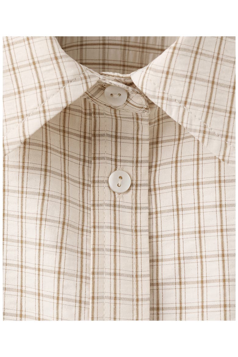 Checked Shirt, Alternate, color, BROWN