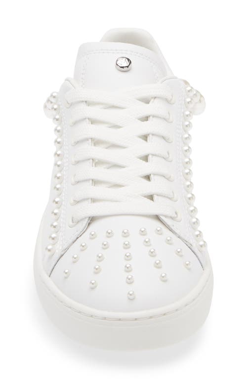 Stuart Weitzman Goldie Sneaker In White