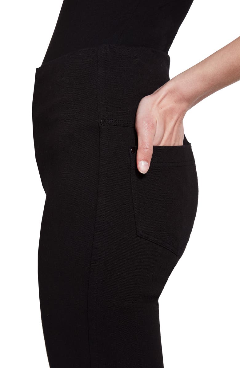 Lysse 'Lyssentials High Waist Bootcut Pants, Alternate, color, Black