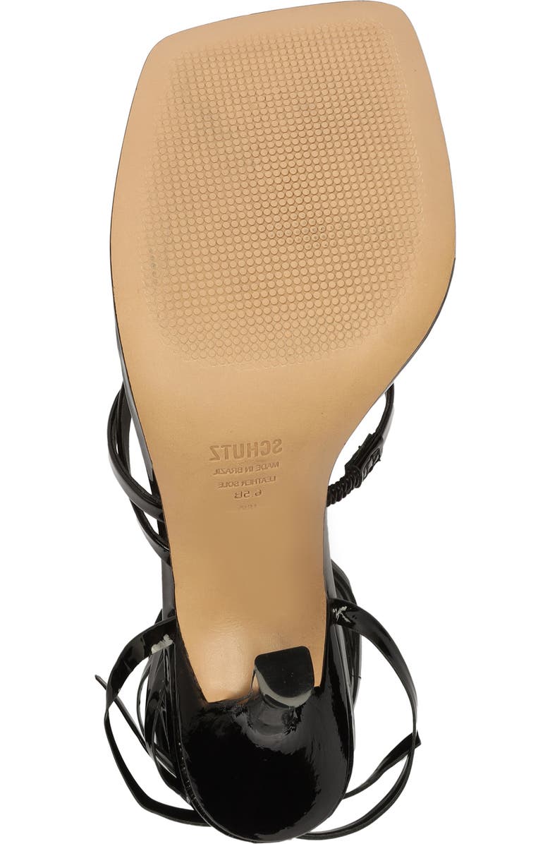 Schutz Lily Ankle Tie Sandal, Alternate, color,