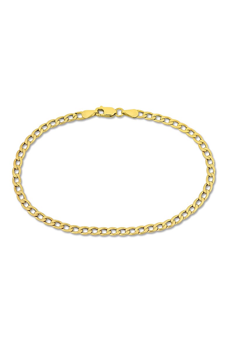 Curb Link Bracelet, Main, color, GOLD