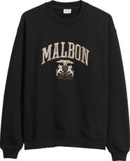 MALBON Range Oxford Cotton Sweatshirt