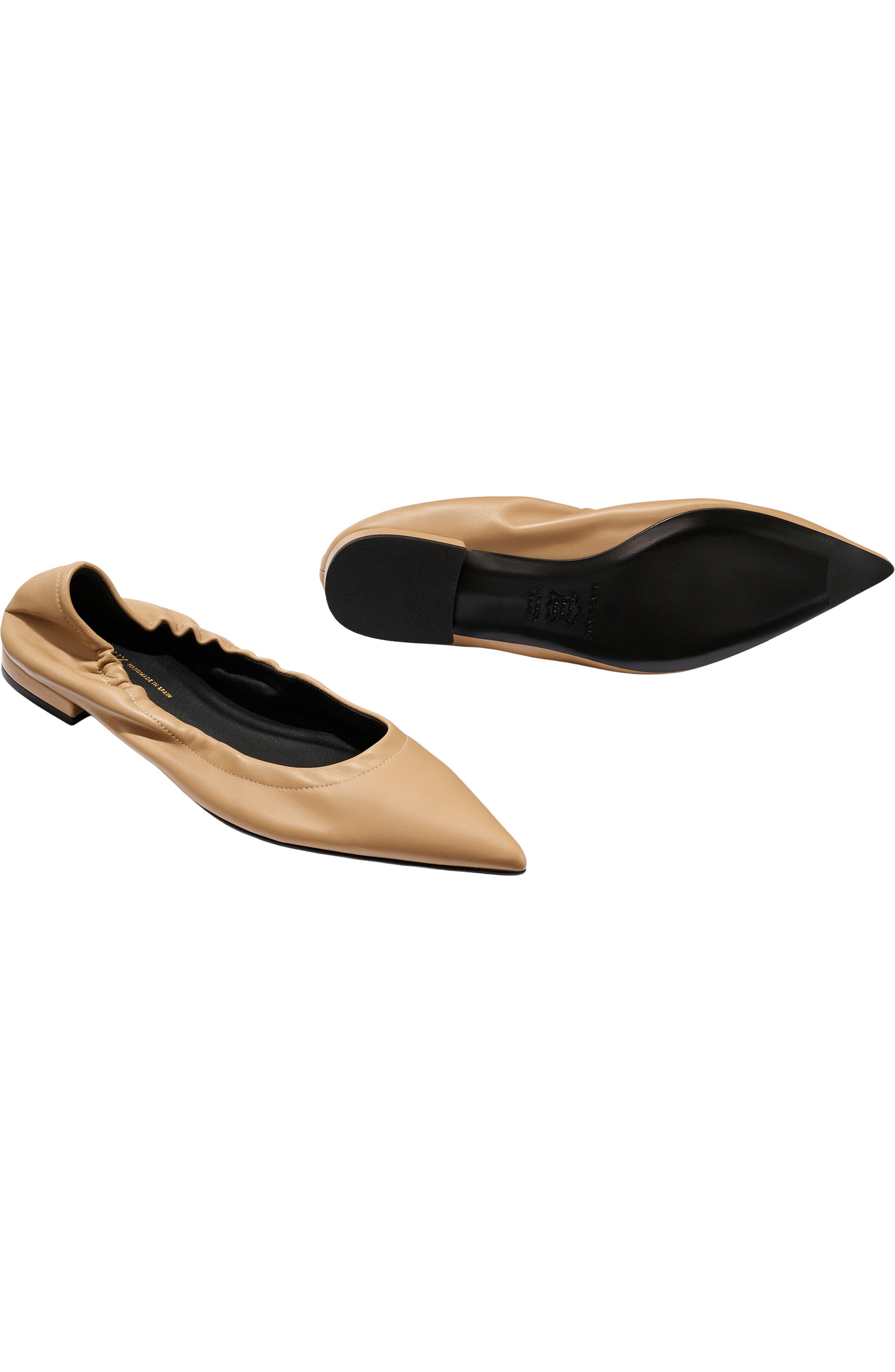 The Roma Ballet Flats, Alternate, color, Praline Nappa
