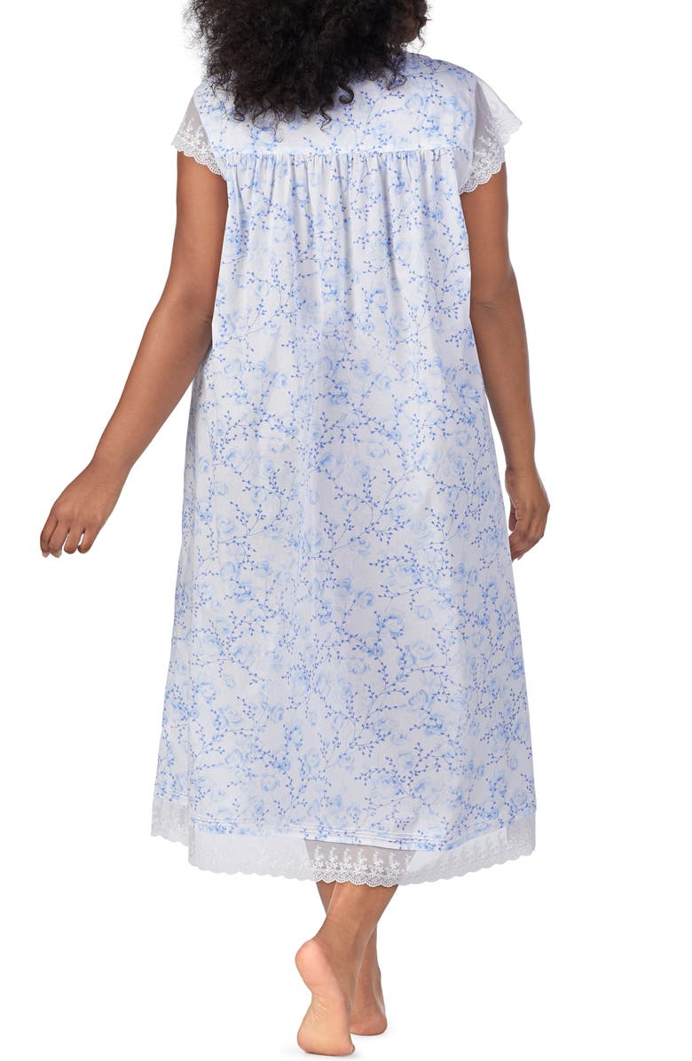 Eileen West Cotton Lawn Nightgown, Alternate, color,