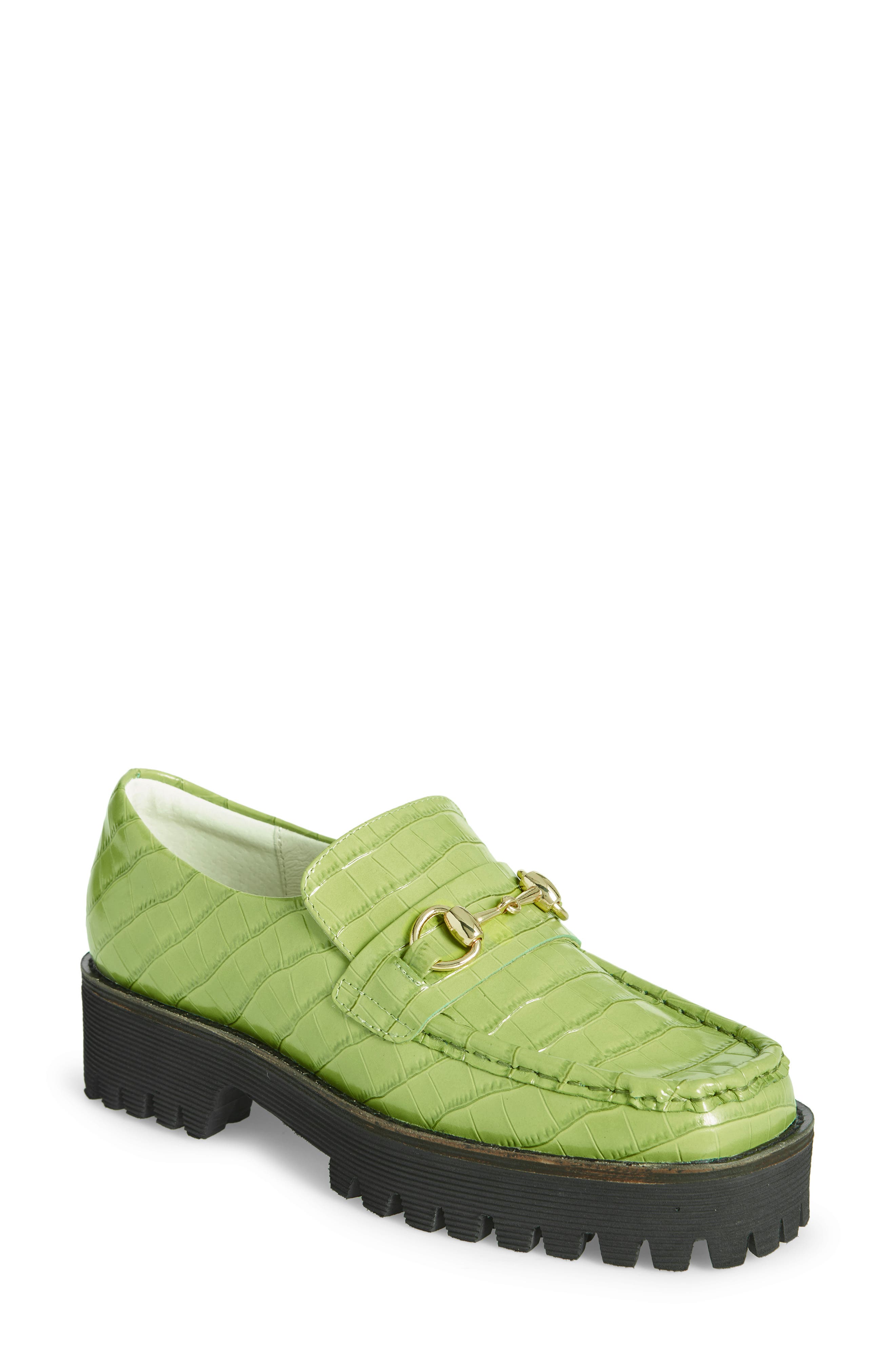 HK2 Loafer, Main, color, APPLE GREEN LEATHER