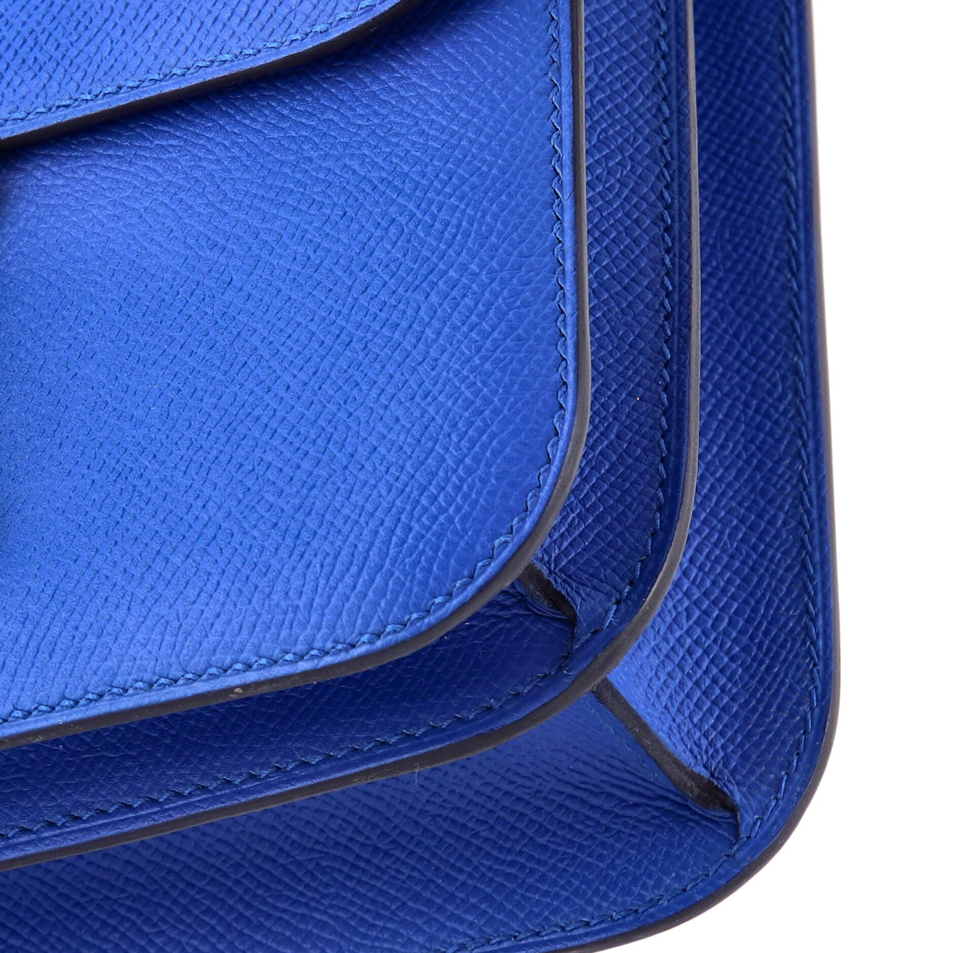 Pre-Owned Hermes Constance Bag Epsom 23, Alternate, color, Bleu Zellige