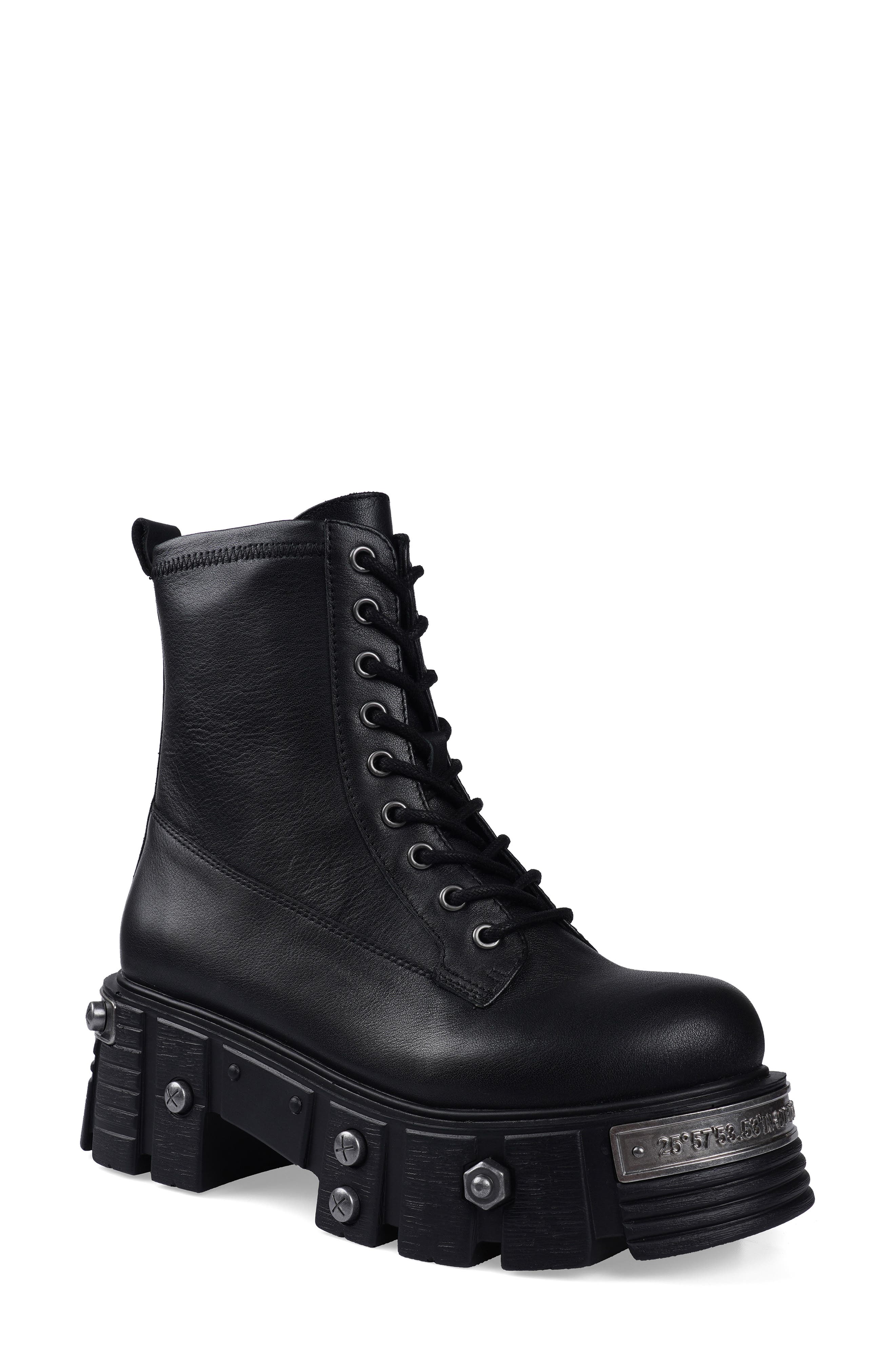 ZIGI Sharifa Platform Combat Boot, Main, color, 