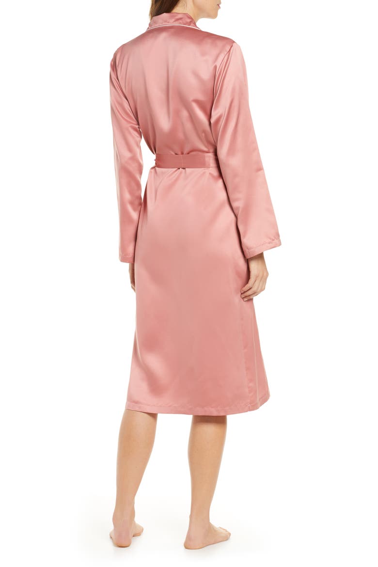 Satin Robe, Alternate, color, PINK COMPACT
