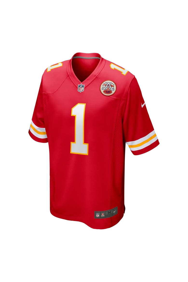 Men's Nike Xavier Worthy Red Kansas City Chiefs  Player Game Jersey, Alternate, color, Red