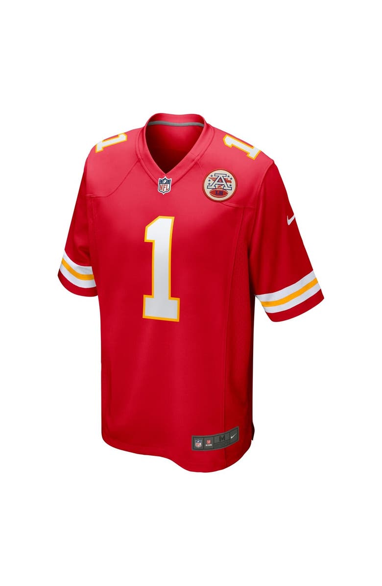 Nike Men's Nike Xavier Worthy Red Kansas City Chiefs  Player Game Jersey, Alternate, color, Red