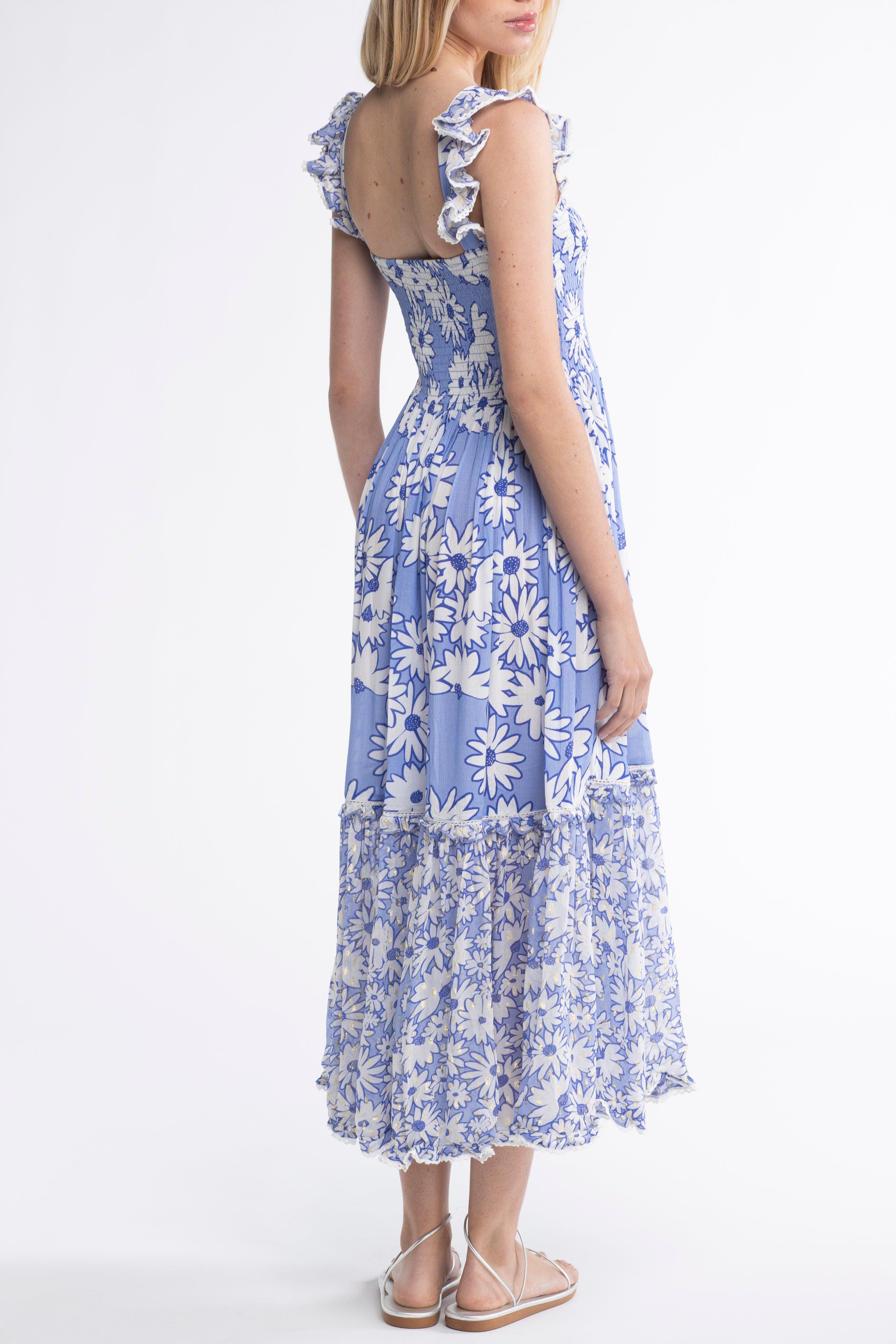 Sunday St. Tropez Carolina Daisy Cover-Up Maxi Dress (Women) | Nordstrom