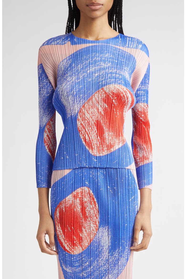 Pleats Please Issey Miyake Backlight Pleated Top (Women) | Nordstrom