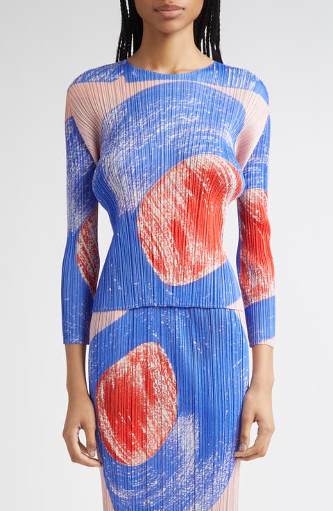 Women's Pleats Please Issey Miyake Blouses | Nordstrom Women's Pleats Please Issey Miyake Blouses | Nordstrom