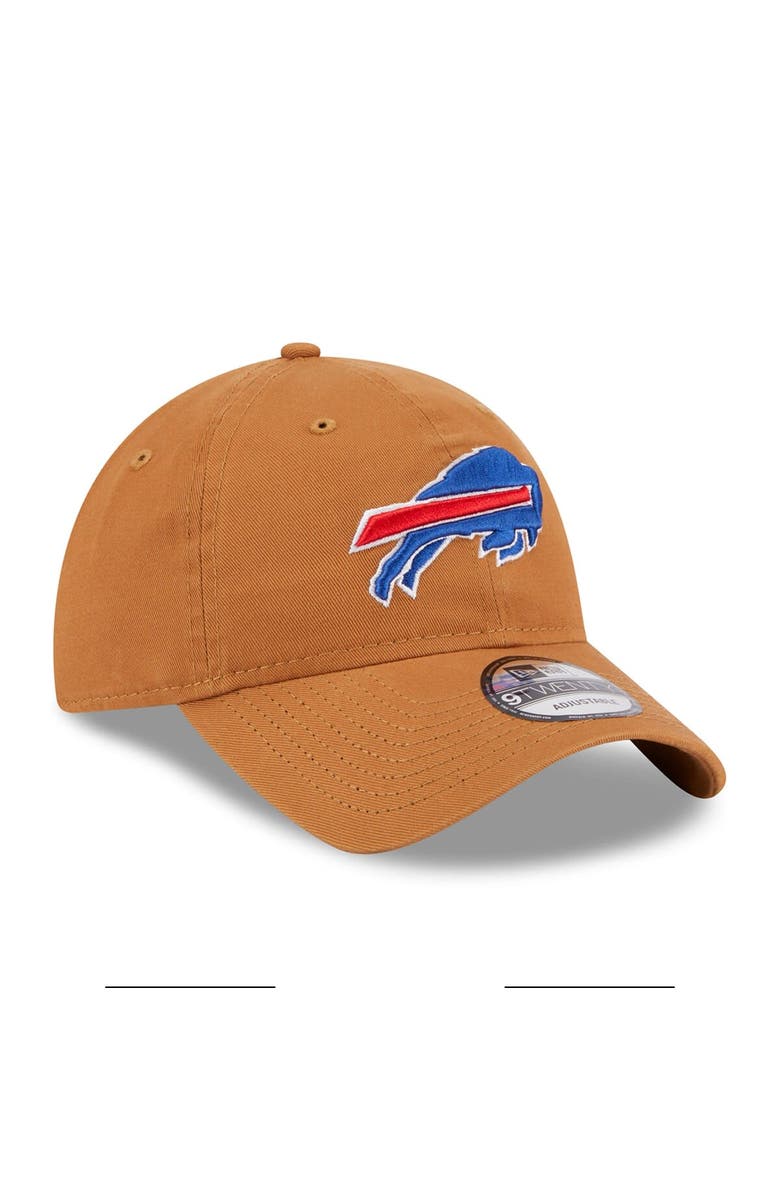 New Era Men's New Era Brown Buffalo Bills Main Core Classic 2.0 9TWENTY Adjustable Hat, Alternate, color,