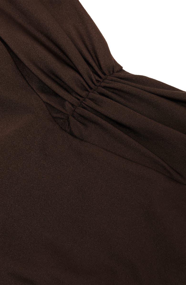 Reiss Maisie Metallic Wraparound Bikini Top, Alternate, color, 