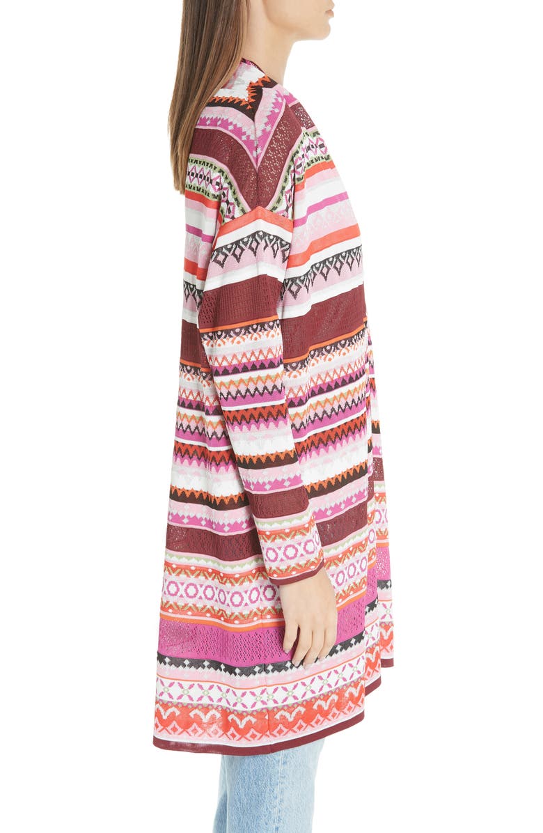 Fuzzi Knit Shawl Collar Cardigan, Alternate, color, 