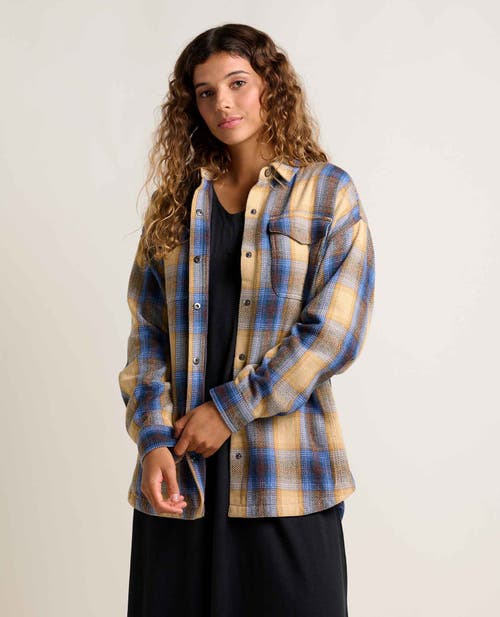 Toad And Co Conifer Shirt Jacket In Brown