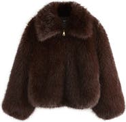 NEXT Faux Fur Zip Jacket