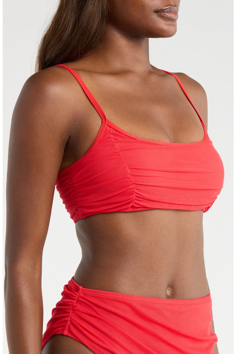 Mazina Bikini Top, Alternate, color, SOLID RED