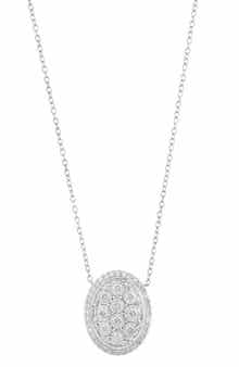 EFFY Sterling Silver Diamond Pendant Necklace