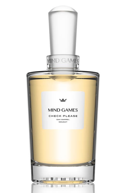 Mind Games Check Please Extrait De Parfum Decanter Set In Transparent