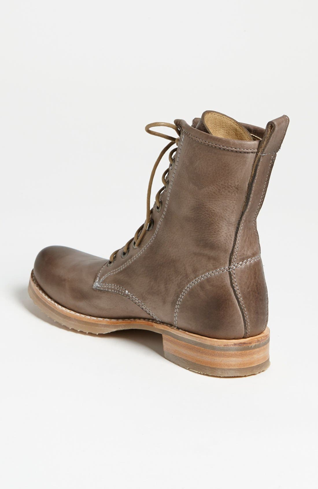 Veronica Combat Boot, Alternate, color, GREY