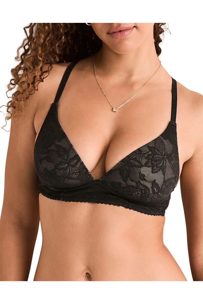 Shelsy Contour Plunge Bra, Main, color, Black