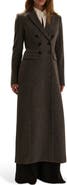 Favorite Daughter The Simon Double Breasted Wool Blend Coat