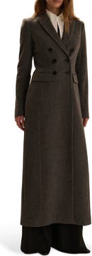 Favorite Daughter The Simon Double Breasted Wool Blend Coat