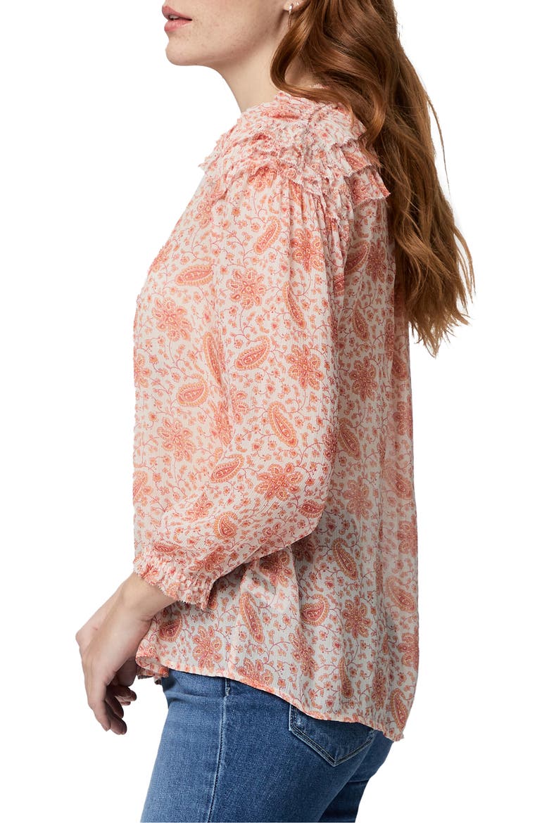 Margaret Silk Blouse, Alternate, color, ANPA/ORSHR