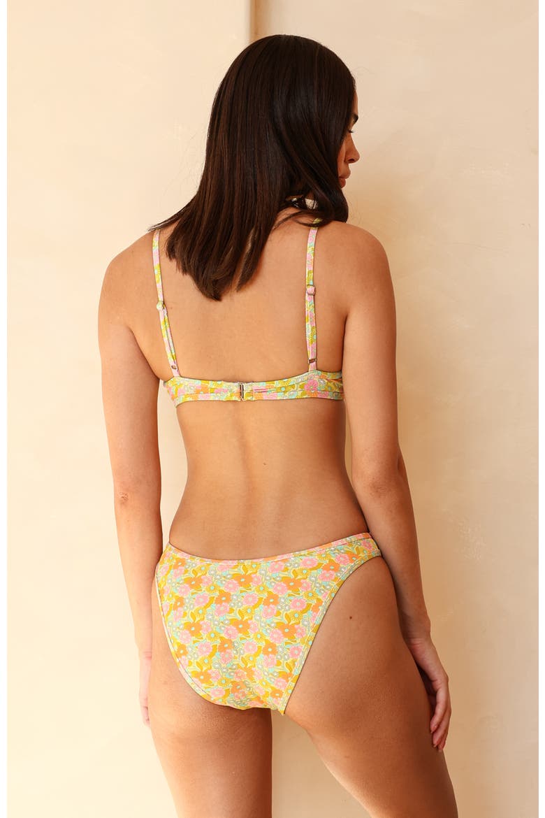 West Coast Underwire Bikini Top, Alternate, color, Sunset Grove