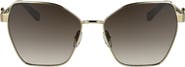 Longchamp 58mm Gradient Square Sunglasses