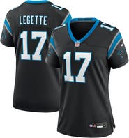 Nike Women's Nike Xavier Legette  Black Carolina Panthers Game Jersey