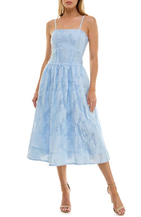 Jacquard Midi Sundress