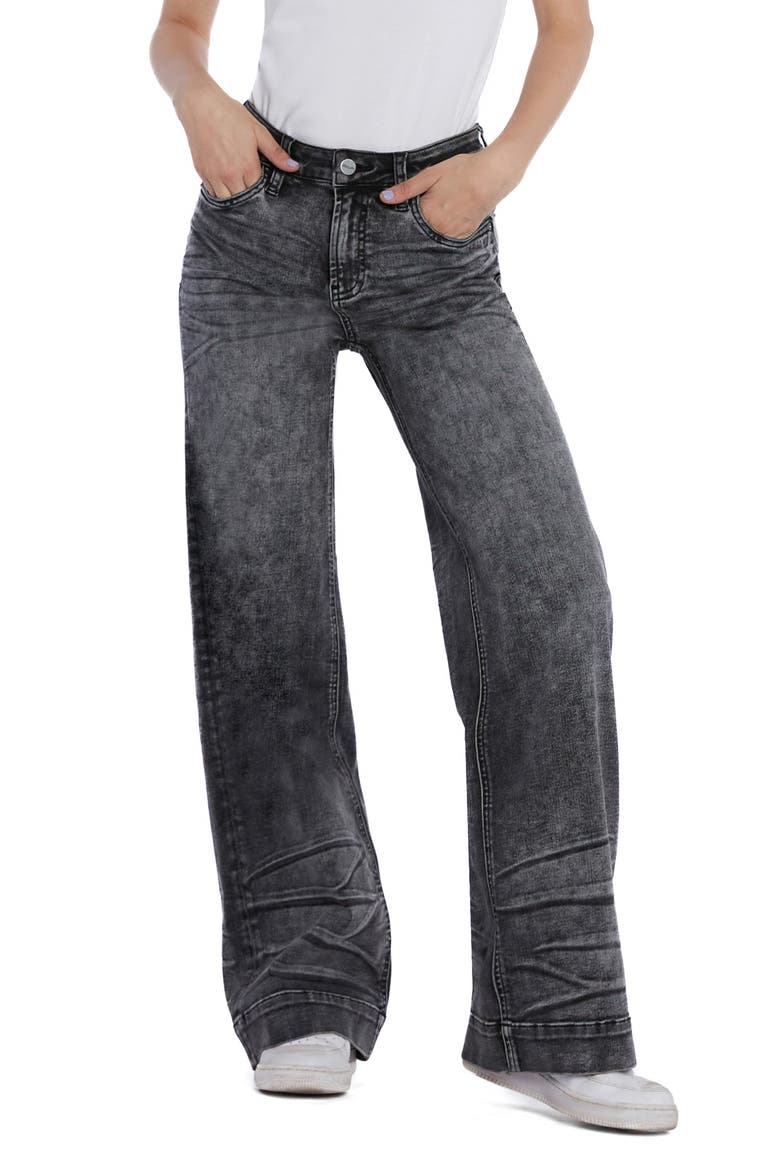 Love Wide Leg Jeans, Main, color, STORM GREY