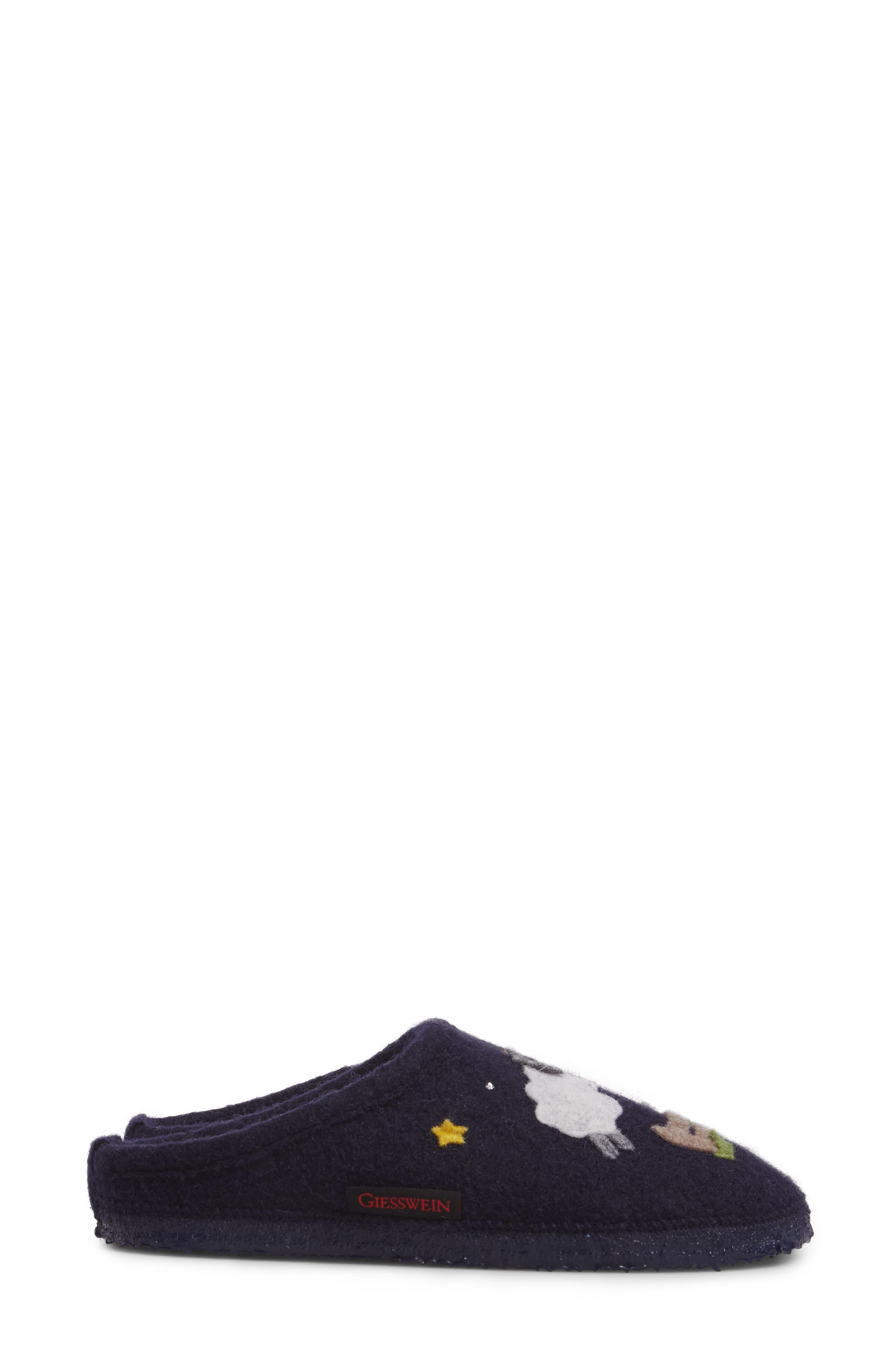 Shauna Slipper, Alternate, color, OCEAN WOOL