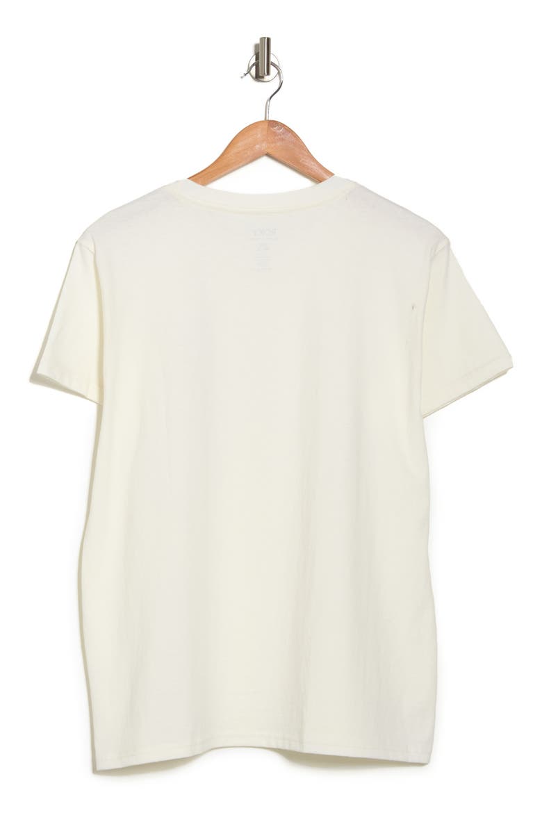 Embroidered Logo T-Shirt, Alternate, color, BRIGHT WHITE