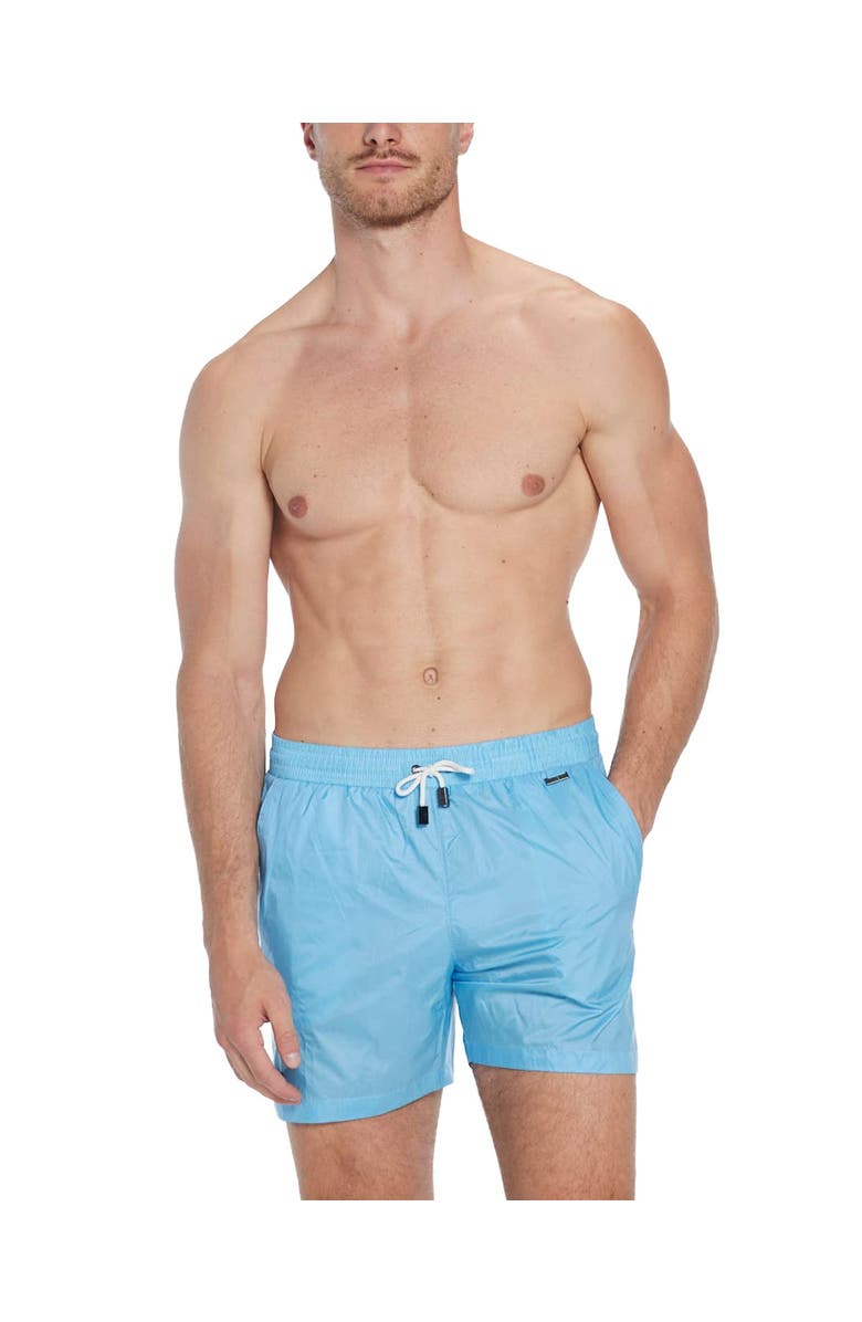 Moeva Louis - Men Swim Shorts, Alternate, color, Blue