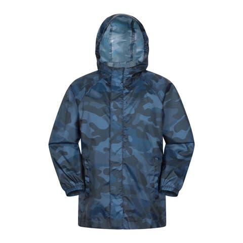 Childrens/Kids Pakka Camo Waterproof Jacket