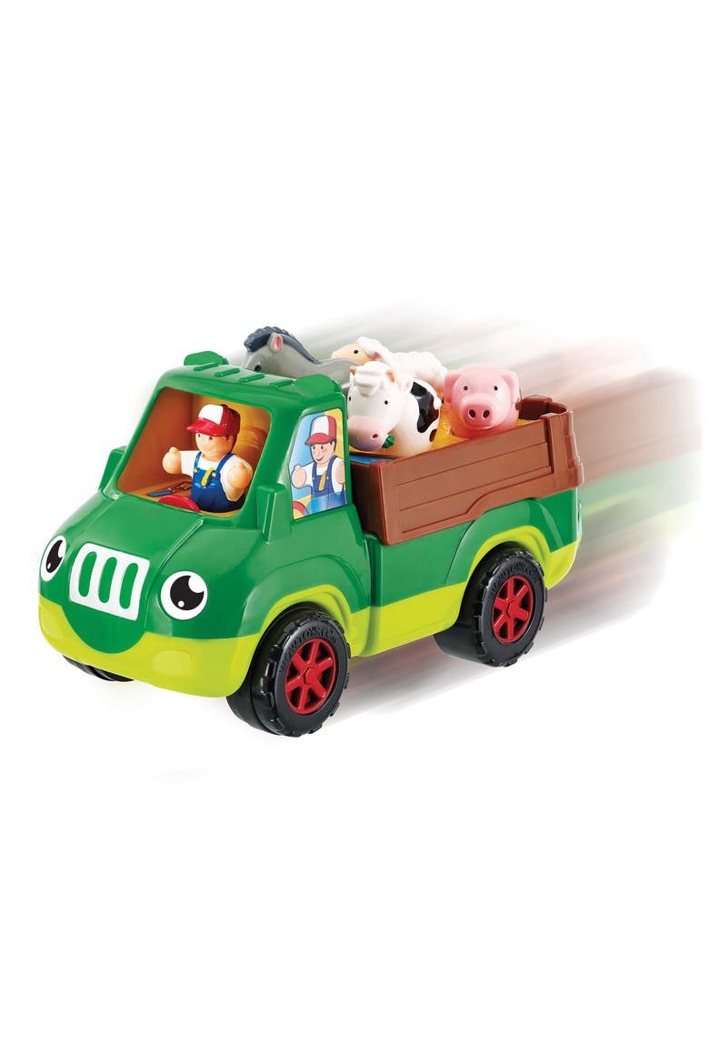 Freddie Farm Truck Toy Set, Alternate, color, GREEN