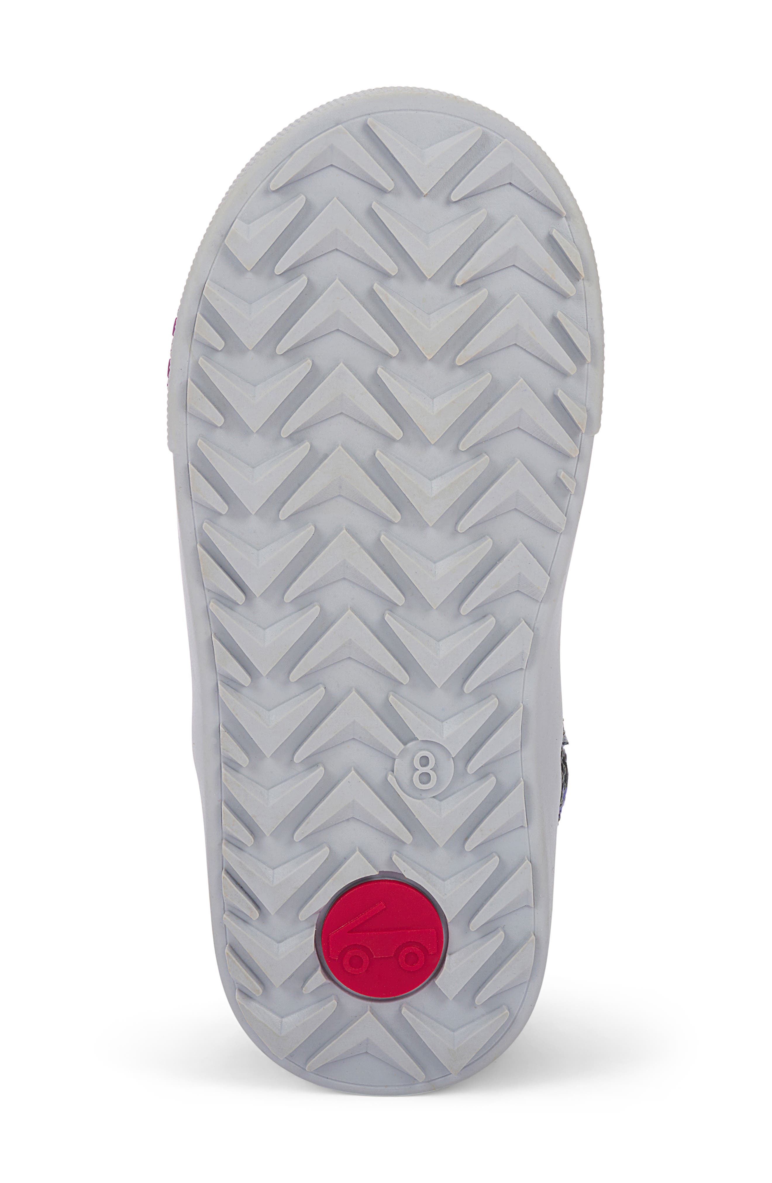 See Kai Run Kids' Keegan II High Top Sneaker, Alternate, color, Black Floral