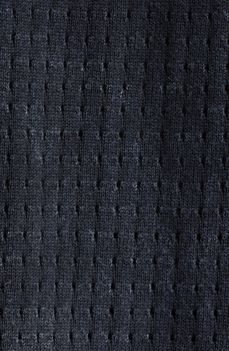 Corridor Acid Wash Pointelle Polo Top, Alternate, color, 