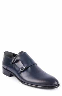 VELLAPAIS Nemo Double Monk Strap Leather Loafer