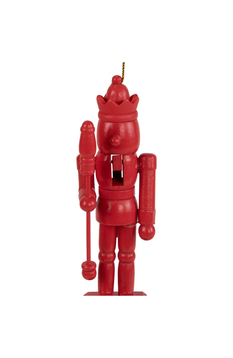 Northlight Nutcracker Wooden Christmas Ornaments - 5" - Multicolor - Set of 6, Alternate, color, Multi